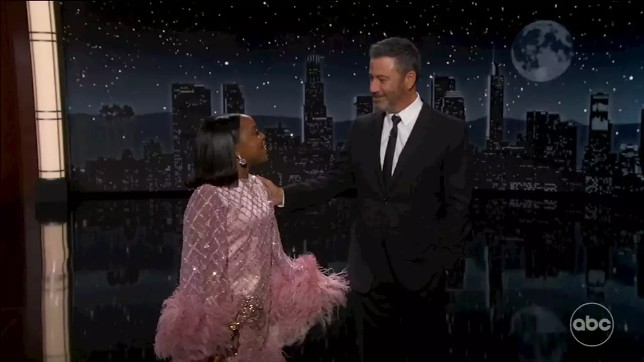 Jimmy Kimmel apologizes to Quinta Brunson for 'dumb comedy bit' at Emmys