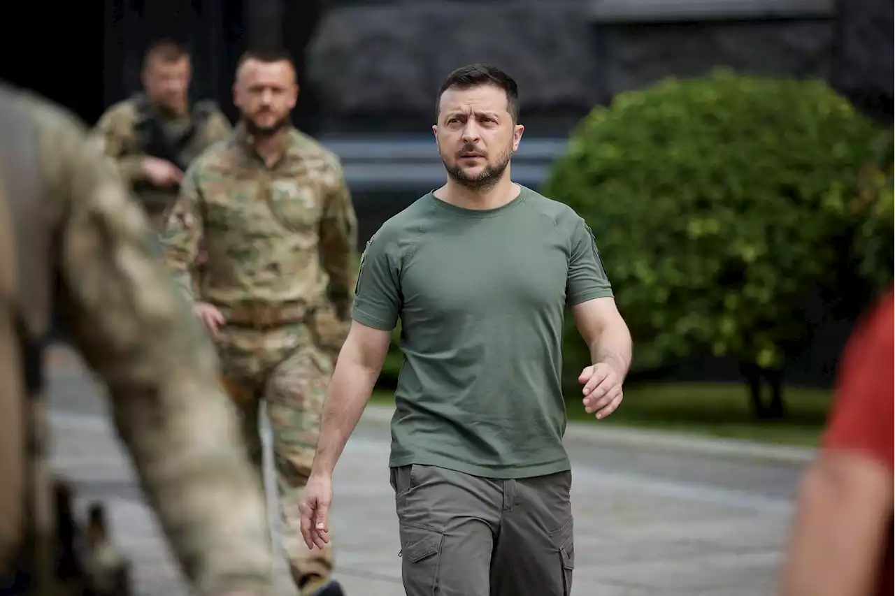 Ucraina, incidente d'auto per Zelensky