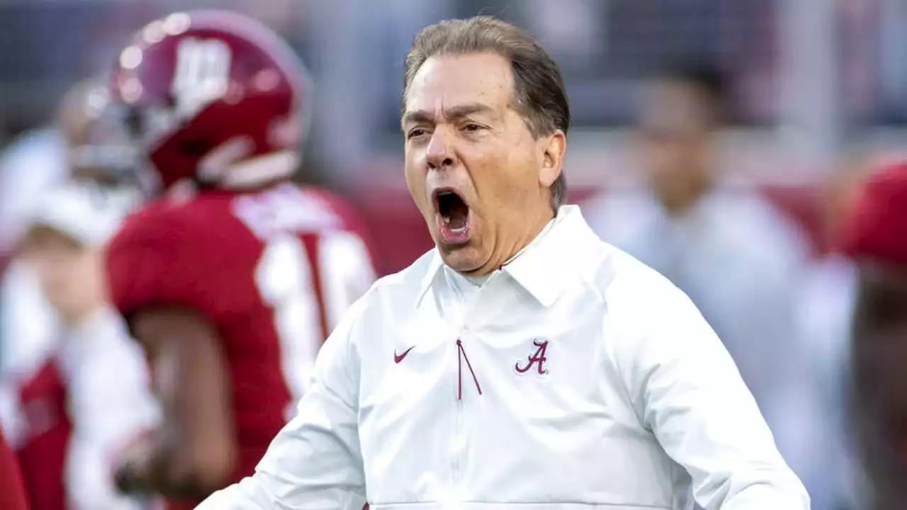 Saban plays the hits with rant on favorite subject