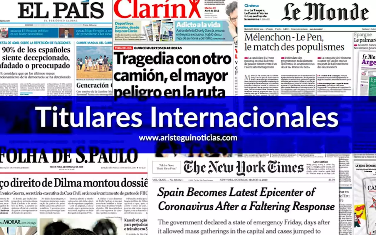 Zelensky visita ciudad recuperada en el este de Blitz; ¿Se dividirá la Commonwealth? y más | Primeras planas del mundo 15/09/2022