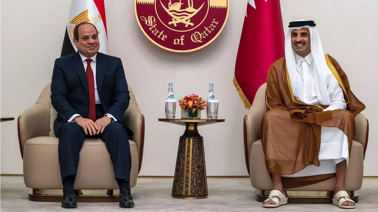 Egypt's Sisi in Qatar for first visit since 2017 Gulf rift