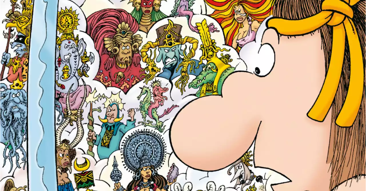 Gods Against Groo by Sergio Aragonés & Mark Evanier