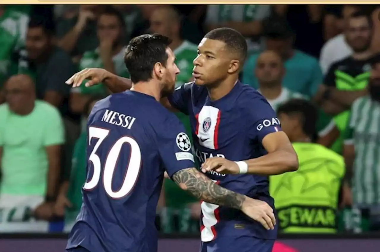 Berkat Lionel Messi, Kylian Mbappe Kini Jadi Raja Gol PSG di Liga Champions - Bolasport.com