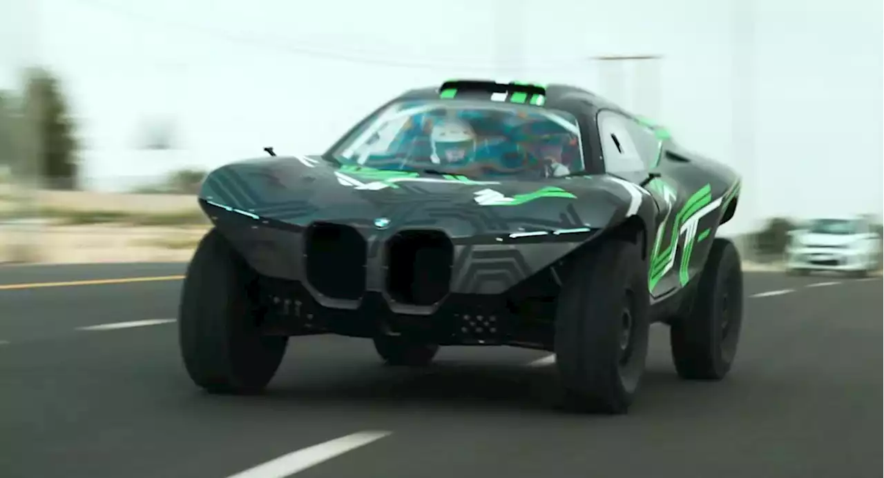 Is BMW's Dune Taxi Hinting At An Extreme E Entry? | Carscoops