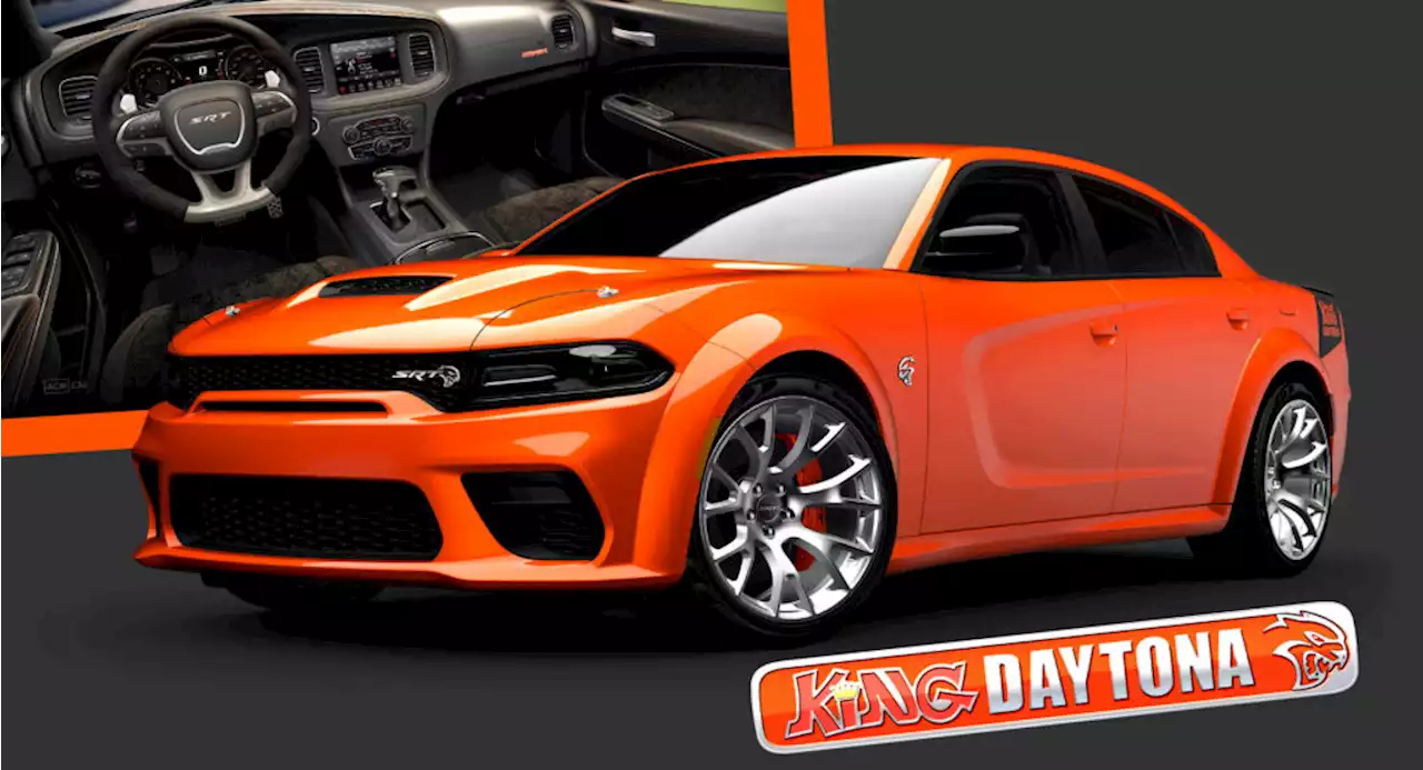 The Fifth 'Last Call' 2023 Dodge Charger Is The King Daytona With 807 HP And Lots Of Orange | Carscoops