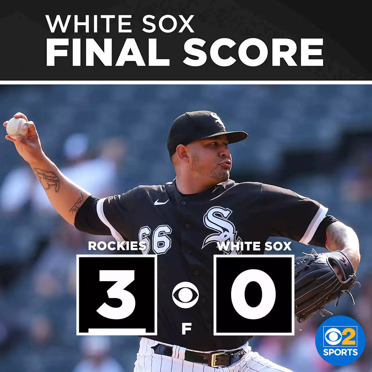 Rockies shut out White Sox, but dent in their push for playoff spot