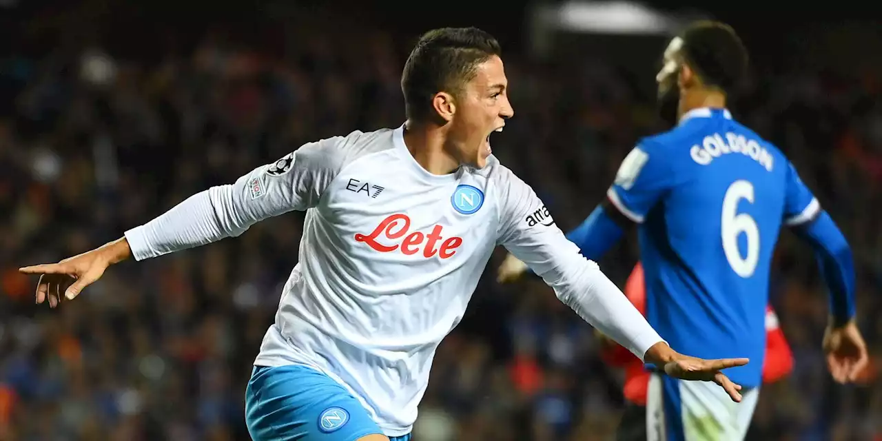 Rangers-Napoli 0-3: in Champions comanda Spalletti