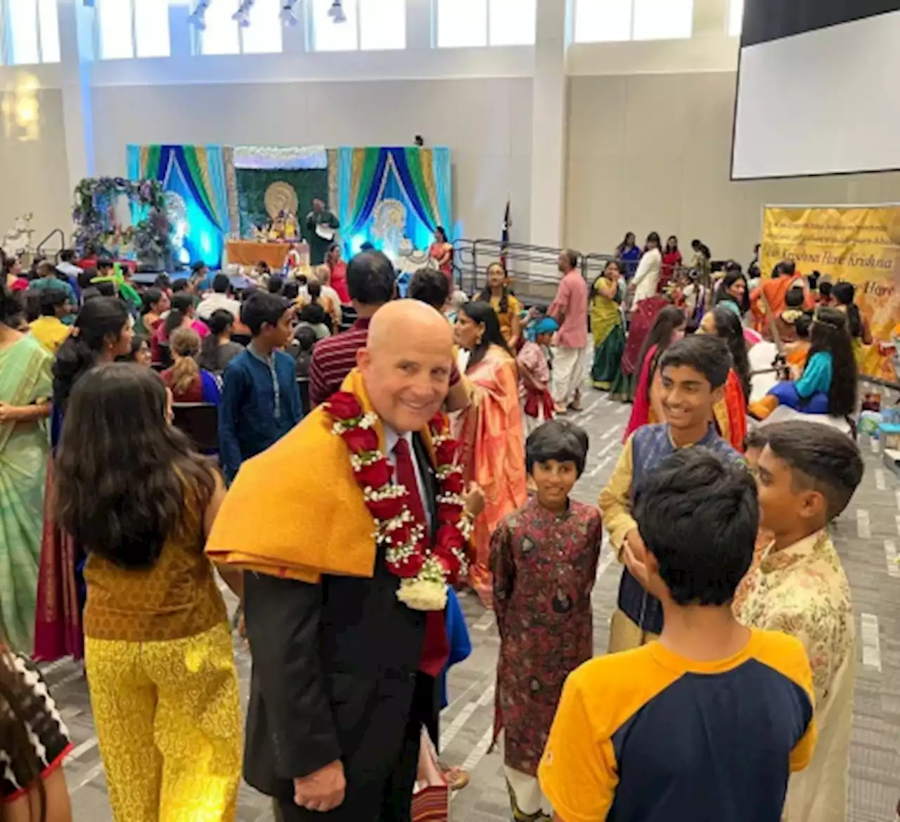 Hindu festival celebrated in Frisco, honoring birth of Lord Krishna