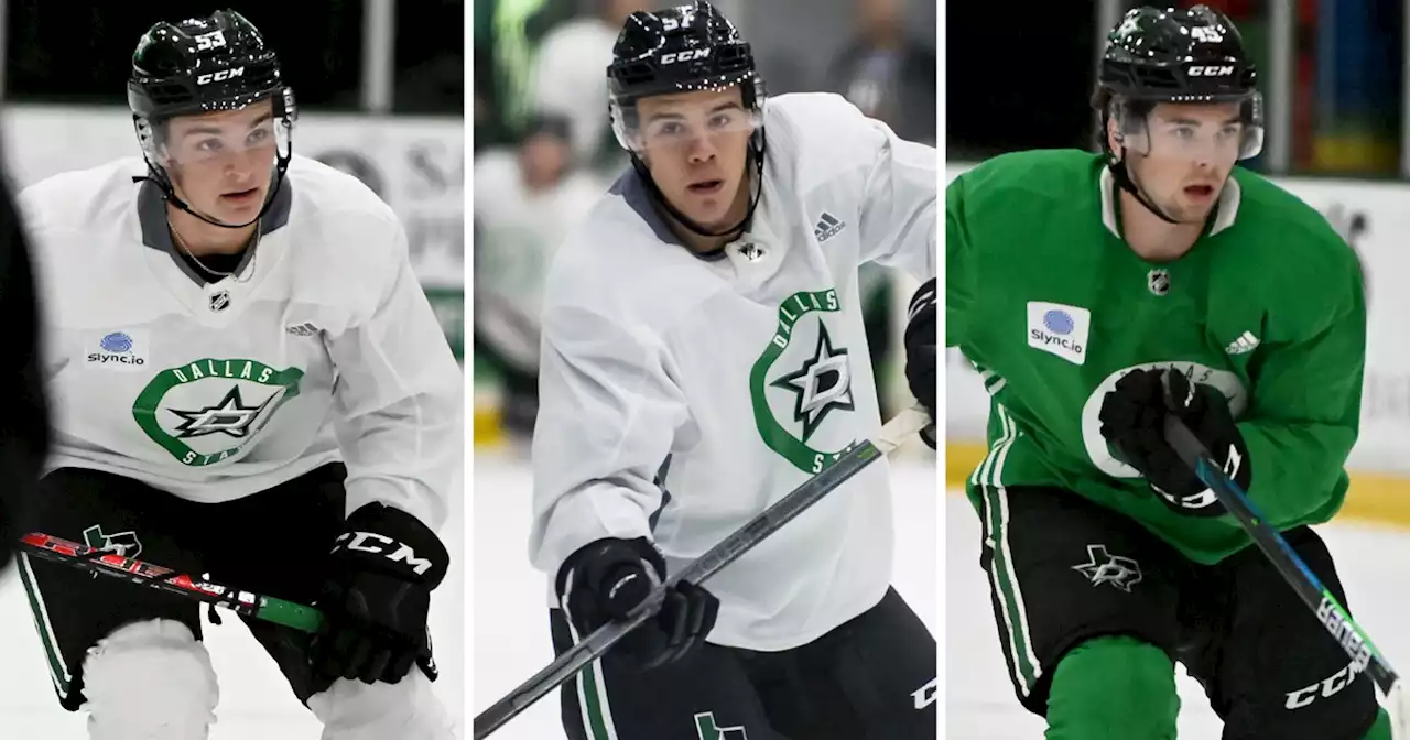 The Stars’ trio of top prospects prepares for incoming battle of roster spots