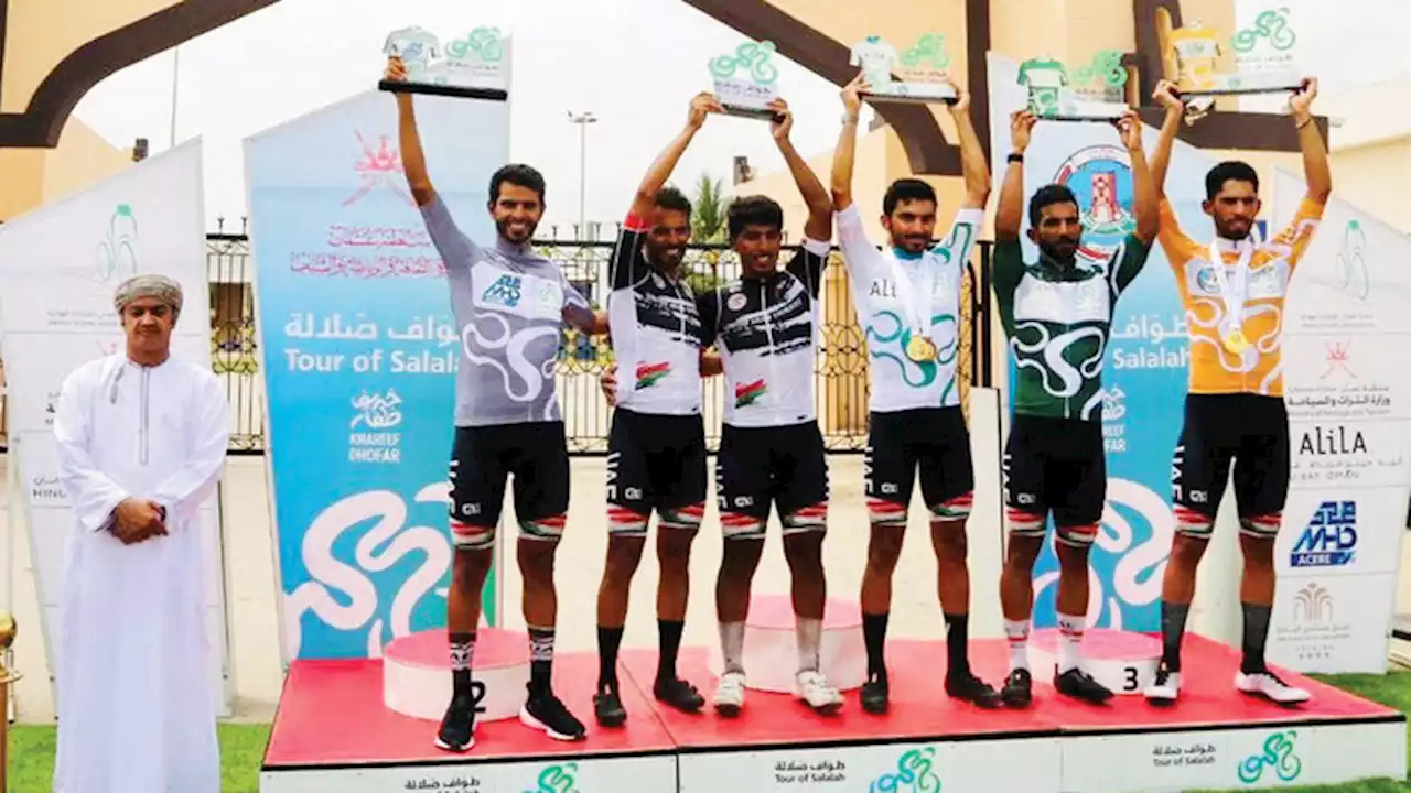 سيف معيوف بطلاً لطواف صلالة للدرّاجات