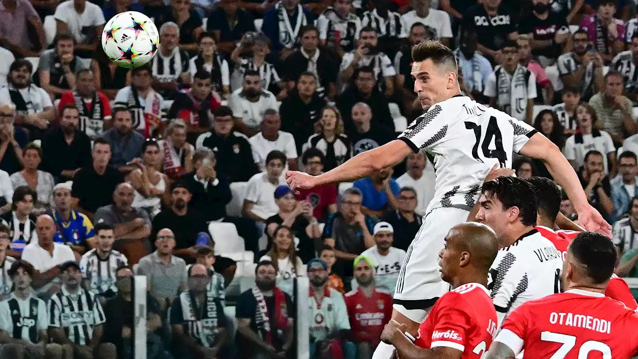 Champions League - Le pagelle di Juventus-Benfica 1-2: Milik unica certezza, Cuadrado disastroso