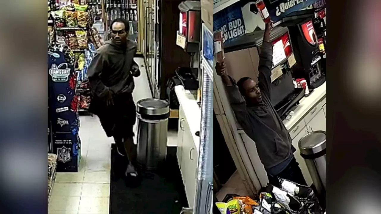 Man attacks gas station employees, leaves with stolen merchandise