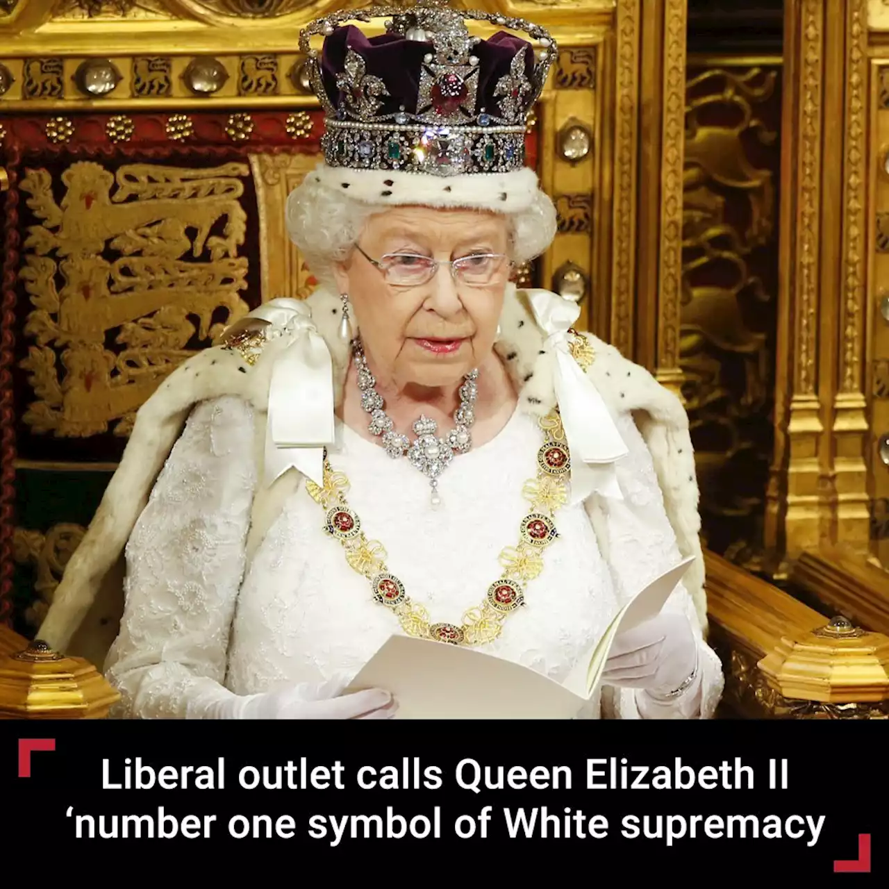 'I Don’t Mourn the Queen', she was 'number one symbol of White supremacy': Politico op-ed