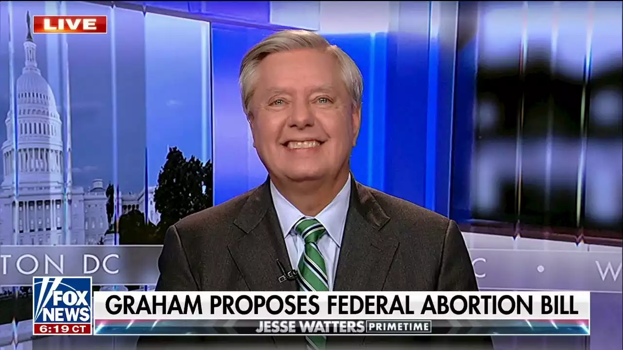 Sen Lindsey Graham explains proposed federal abortion bill: 'I have no apology for being proudly pro-life'