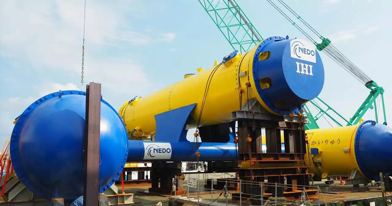 Japan Tested a Giant Turbine That Generates Electricity Using Deep Ocean Currents