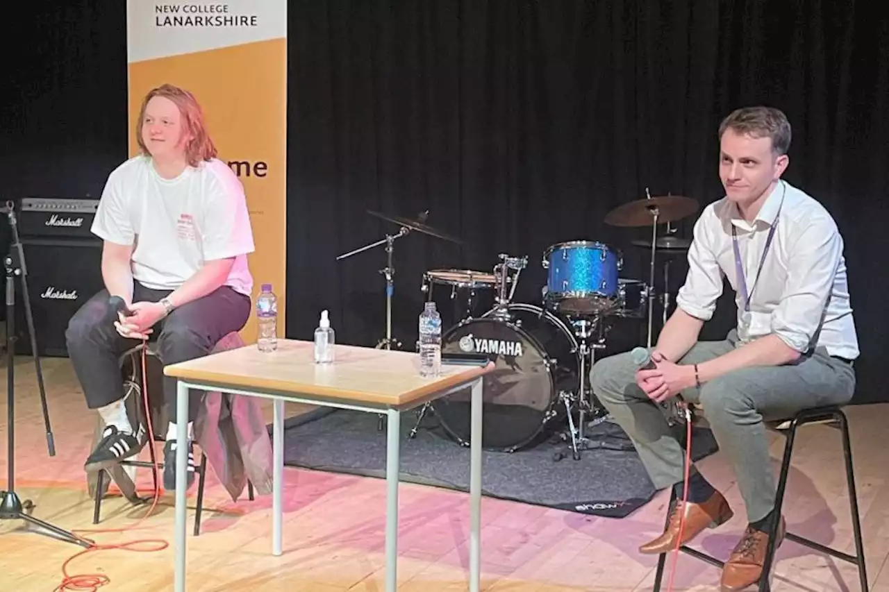 WATCH: Lewis Capaldi makes surprise visit to his 'old stomping ground'