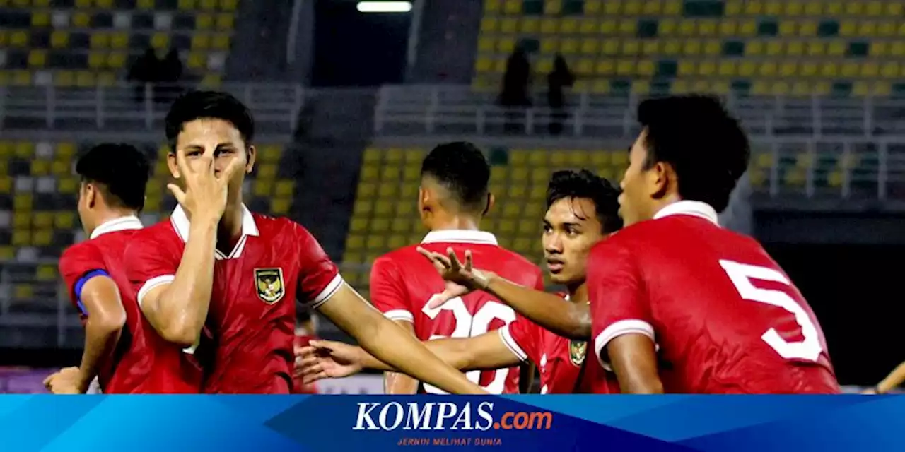 Klasemen Runner-up Terbaik Kualifikasi Piala Asia U20: Indonesia Ke-2, Malaysia di Luar 5 Besar