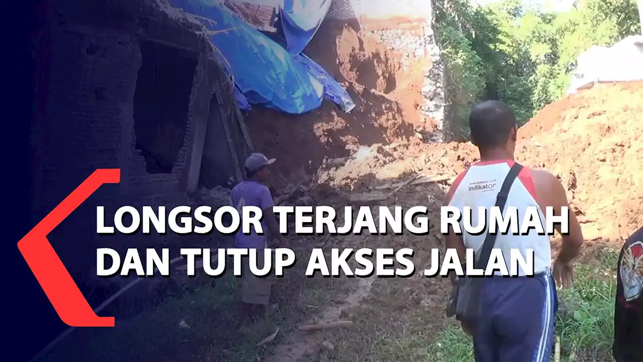 Longsor di Kabupaten Semarang Terjang Rumah dan Tutup Akses Jalan