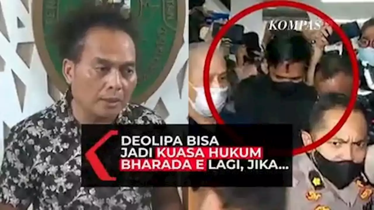 Deolipa Bisa Jadi Kuasa Hukum Bharada E Lagi, Jika,,,