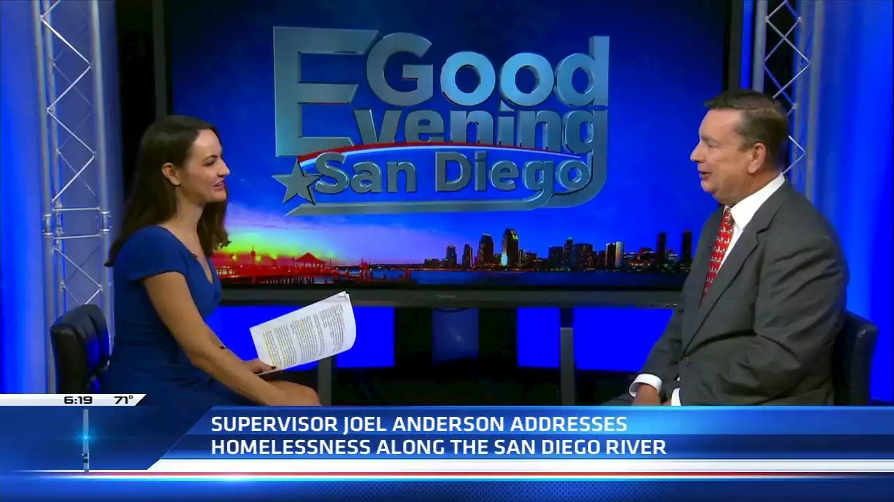 Supervisor Joel Anderson requests an MOU to address homelessness along San Diego River -