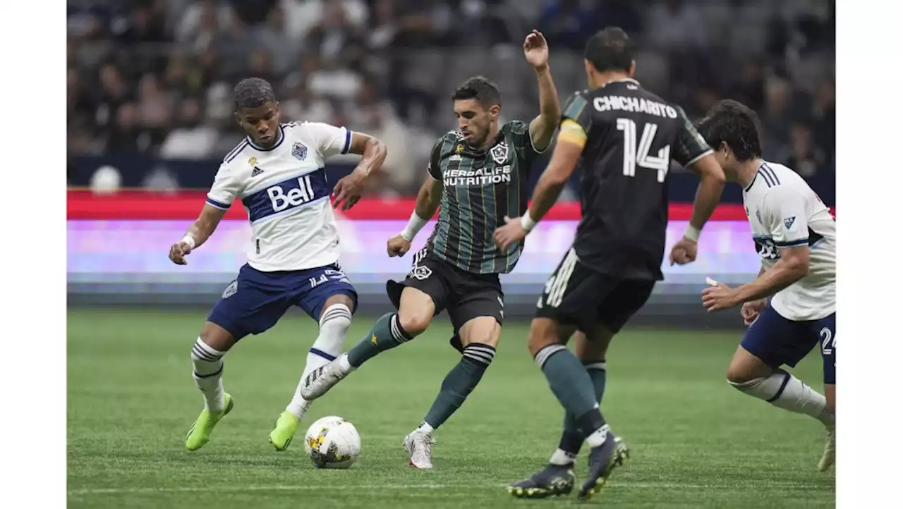 Galaxy’s unbeaten streak ends in Vancouver