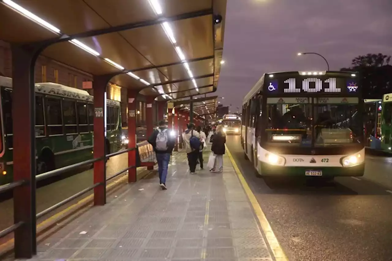 Buenos Aires, en un colectivo