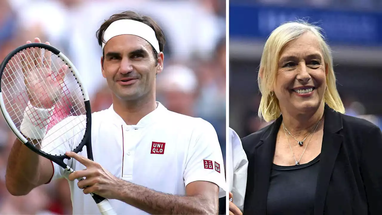 Gentleman Federer 'gave everything he had' and made tennis look 'easy', Navratilova tells LBC