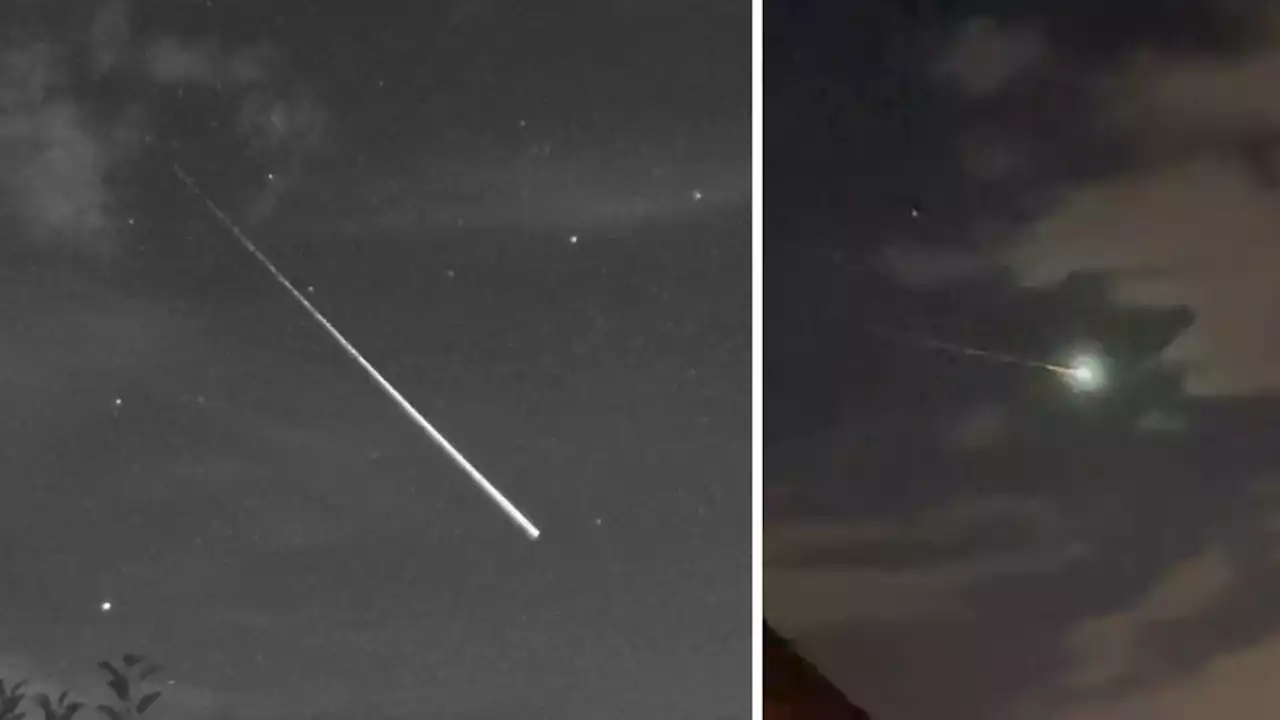 'Strange fireball' sighted plummeting to Earth over Northern Ireland and Scotland