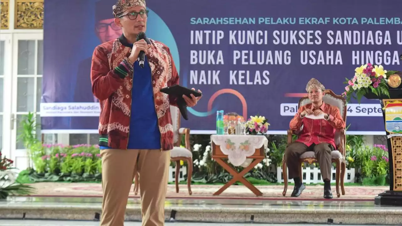 Sandiaga Yakin Sektor Ekonomi Kreatif Bisa Ciptakan 1,1 Juta Lapangan Kerja di 2022