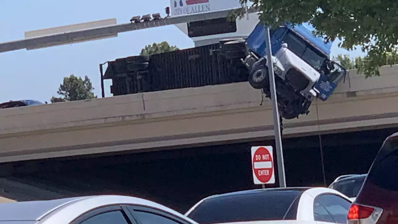 Allen Police: One Dead After Tractor-Trailer Accident