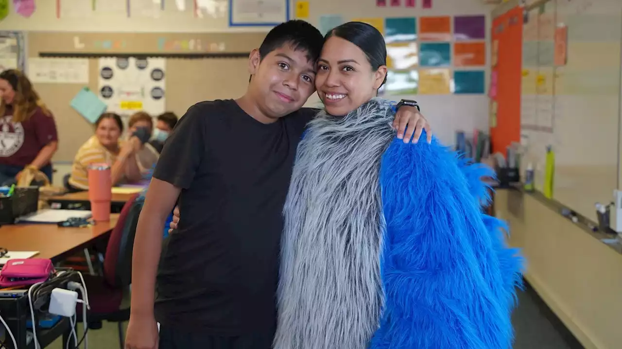 Watch: Military Mom Wears Mascot Costume in Surprise Reunion With Children at School