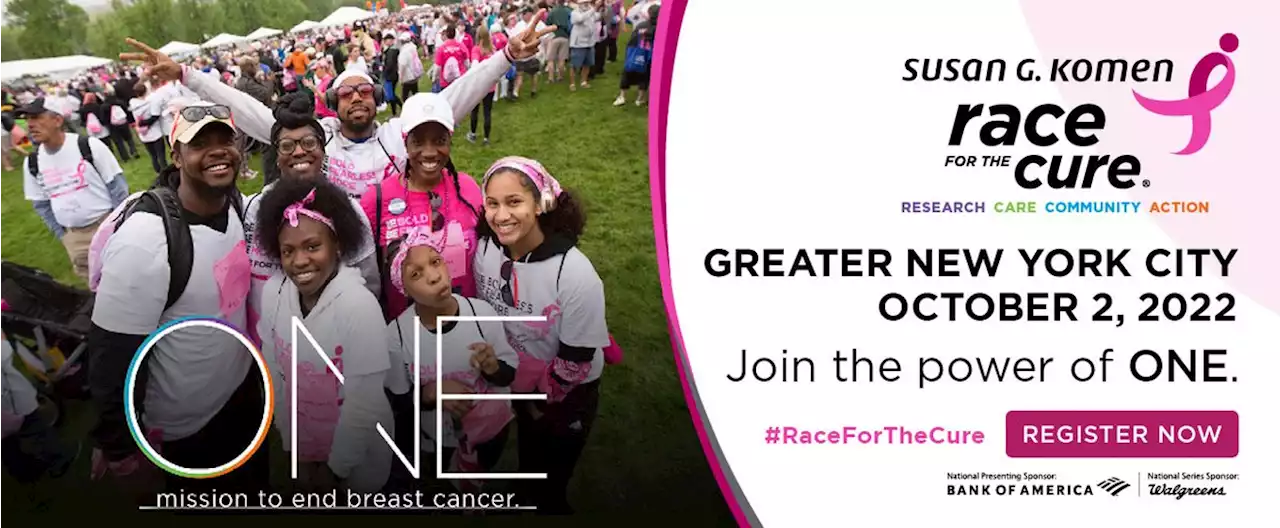 2022 Komen Greater New York City Race for the Cure