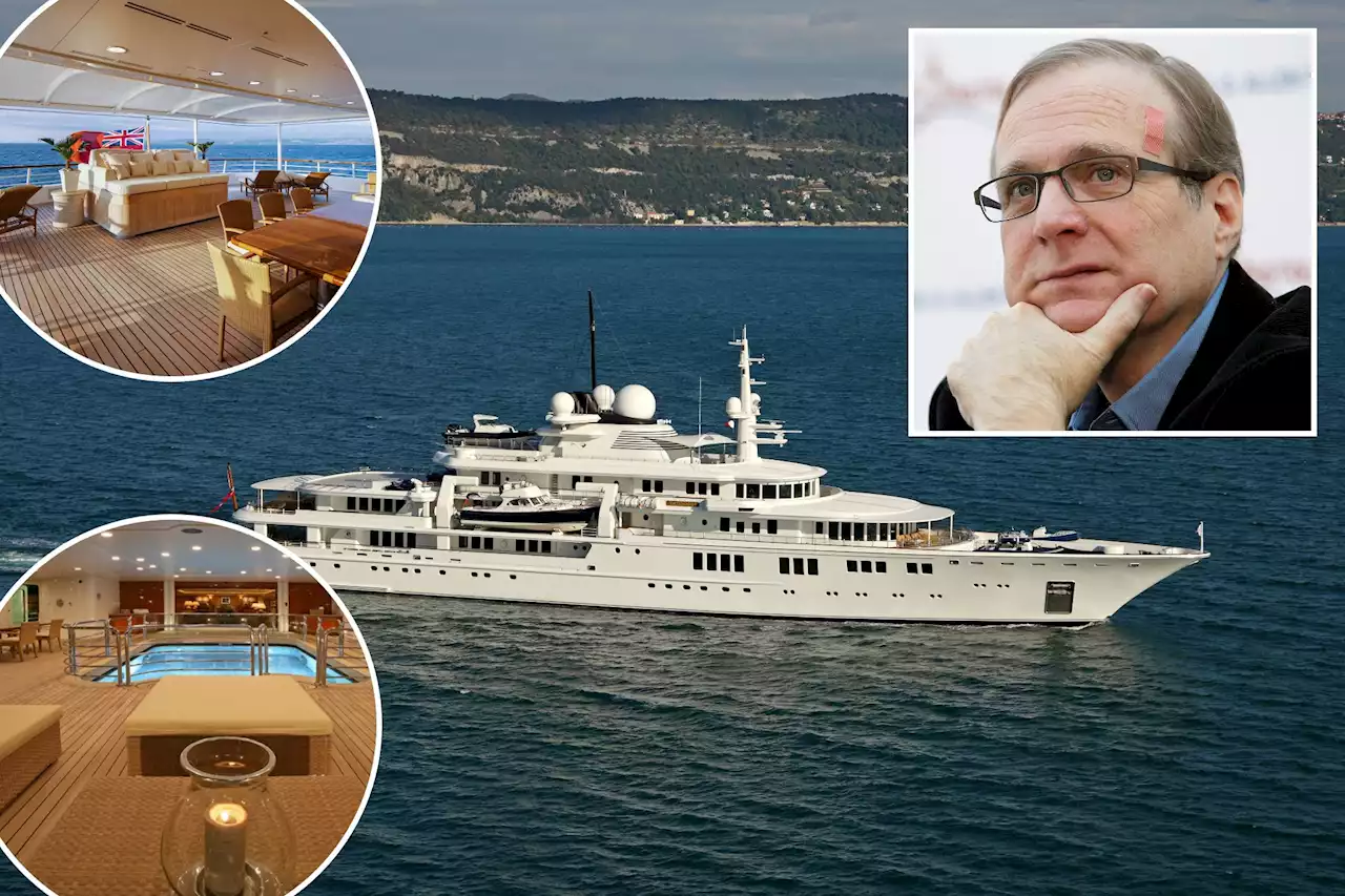 Late Microsoft co-founder Paul Allen’s superyacht lists for $90M