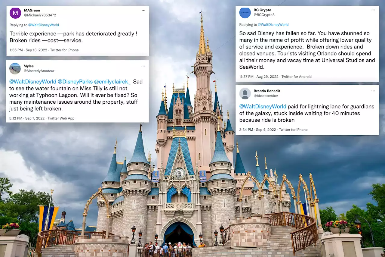 ‘Torture’: Disney World guests gripe of broken-down rides, filth as prices soar