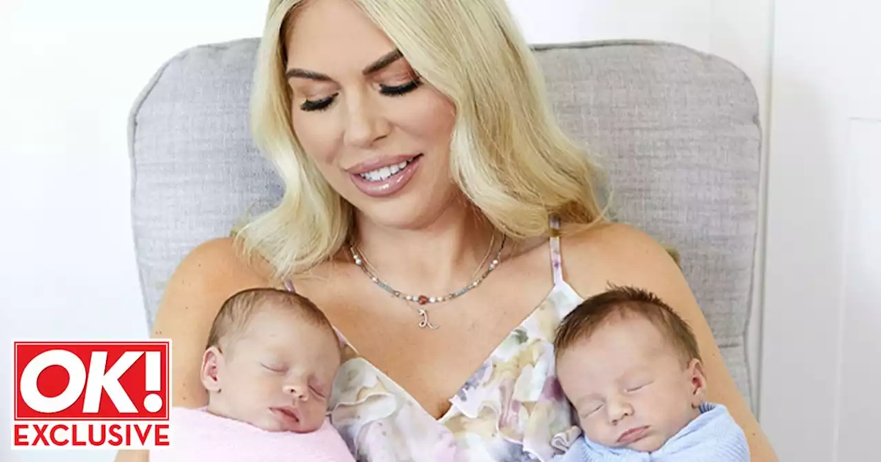 Frankie Essex's baby twins 'laid roses for late Queen' in sweet tribute