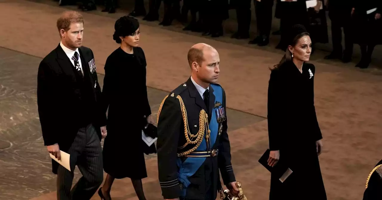 Harry and Meghan had dinner with William and Kate after receiving Queen’s coffin