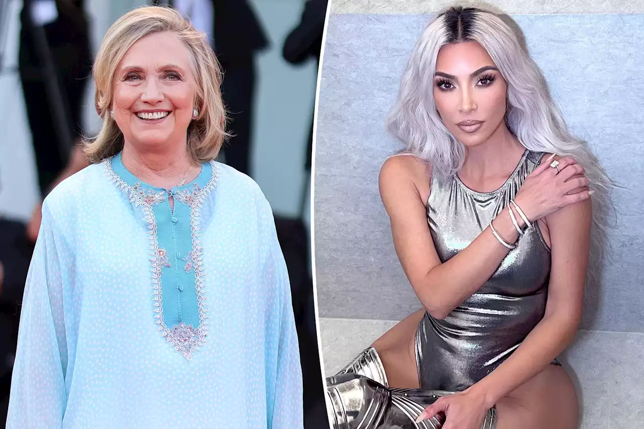 Hillary Clinton ‘really admires’ Kim Kardashian’s legal aspirations