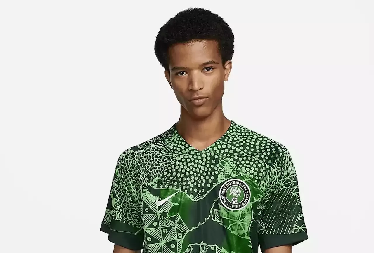 TRENDING: New Super Eagles 'aso-ebi' jersey divide fans