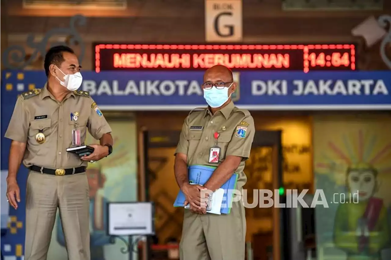 Pemprov Gelar Simulasi Penanggulangan Kebakaran di Balai Kota DKI |Republika Online