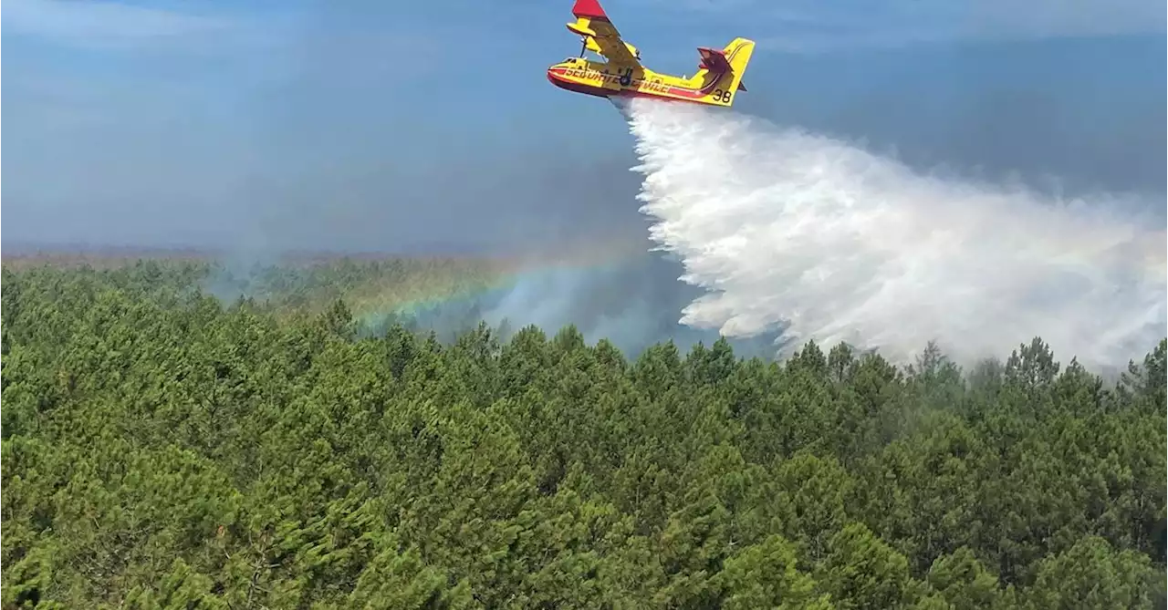 Wildfire in southwestern France contained, authorities say