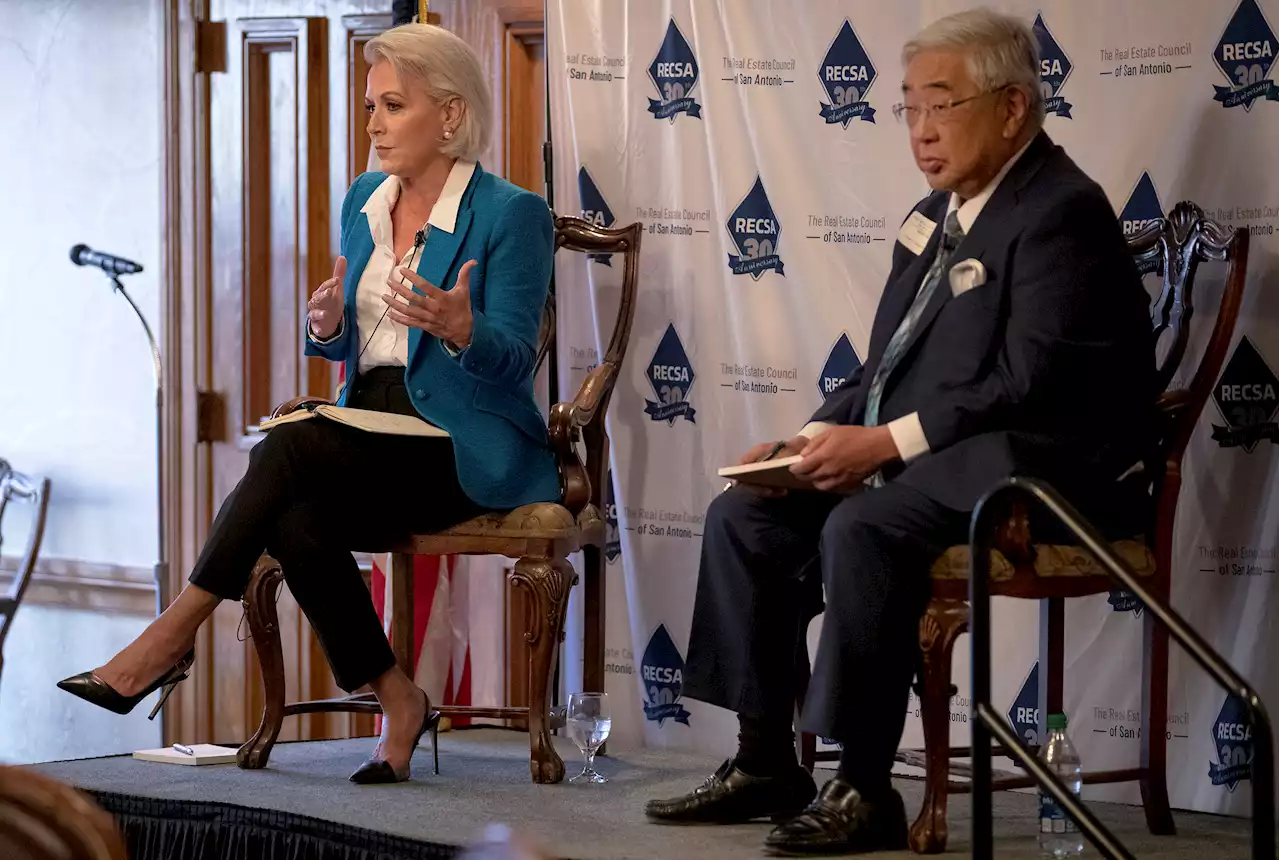 Peter Sakai, Trish DeBerry spar over property taxes at forum