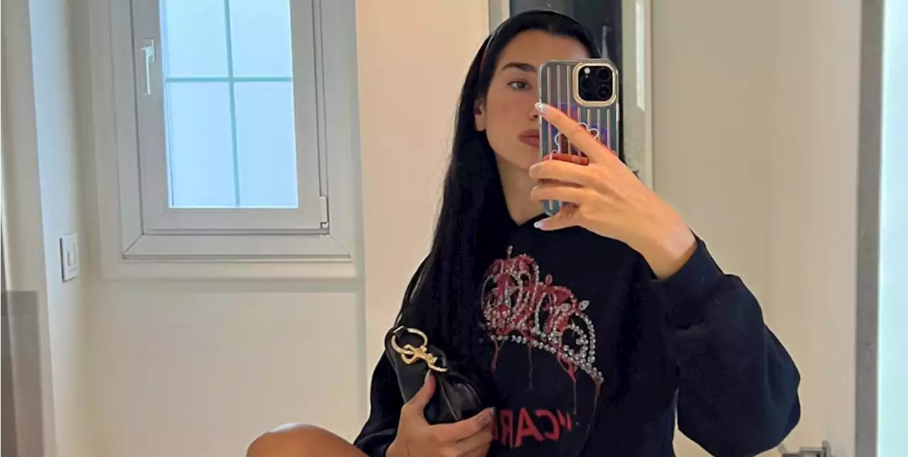 Dua Lipa Serves Major Yeehaw Vibes in Sparkly Mini Skirt and Cowboy Boots