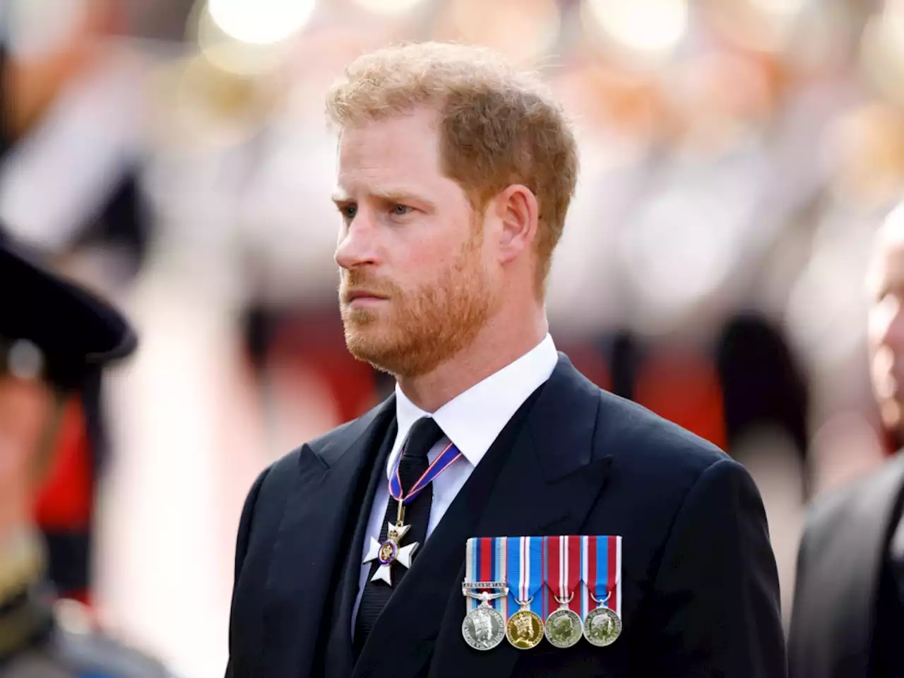 These Prince Harry Photos From the Queen’s Procession Remind Us How Close He Was With His Grandmother