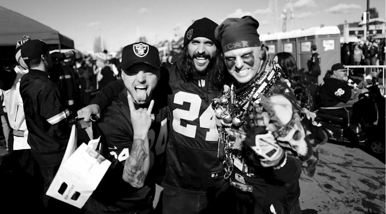 Scenes from a Wild Raiders Tailgate with Superfan and Singer Bohnes