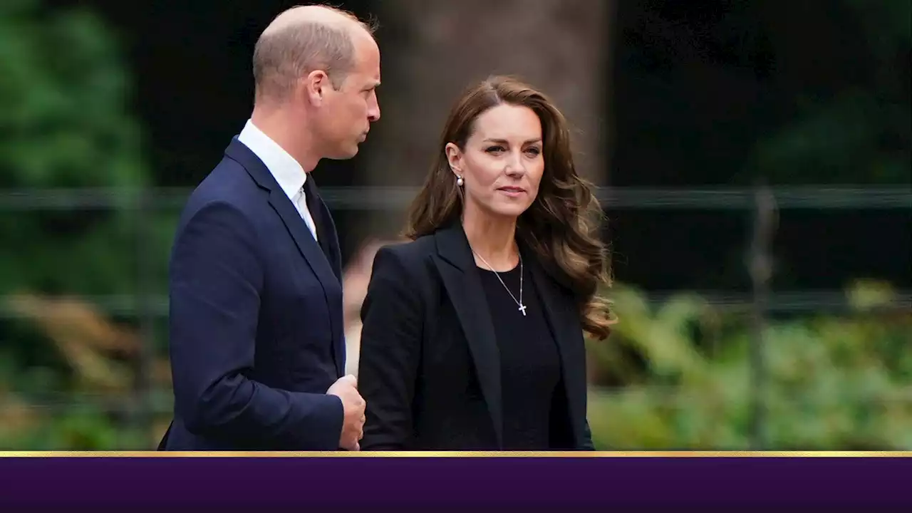 Prince and Princess of Wales view tributes to Queen at Sandringham