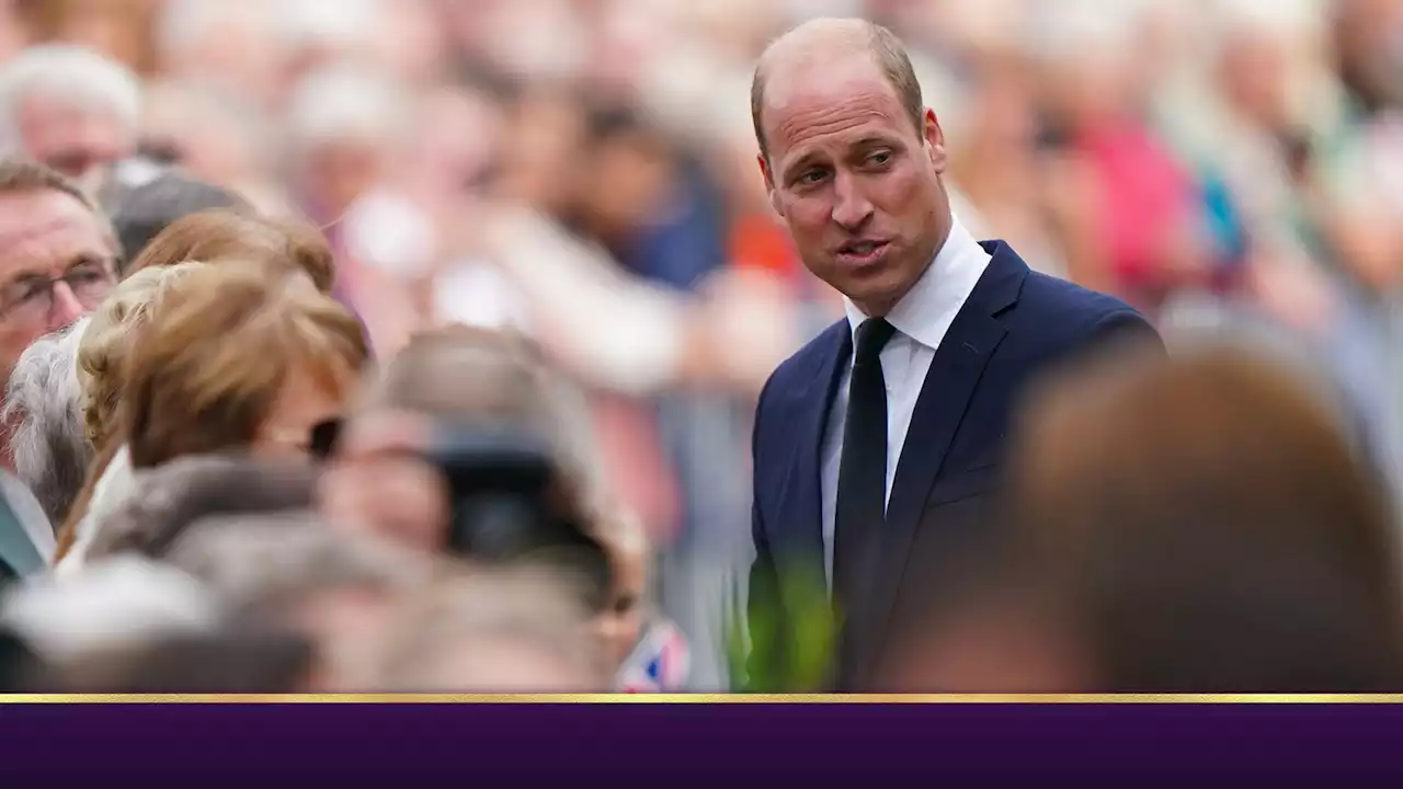 Prince William says 'challenging' walk behind Queen's coffin 'brought back a few memories'