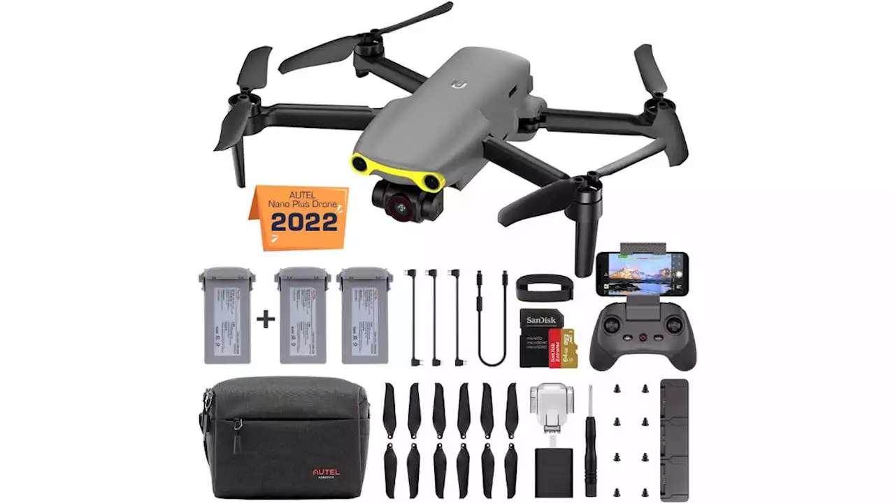 The Autel EVO Nano+ Premium bundle is cheaper than the drone by itself for a limited time