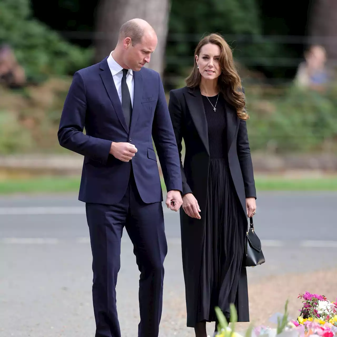 Prince and Princess of Wales view tributes in Sandringham as Wessexes greet Manchester crowds