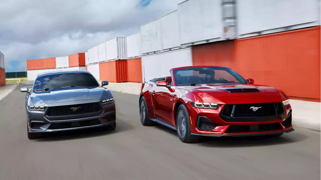 2024 Ford Mustang revealed at Detroit Auto Show with big redesign