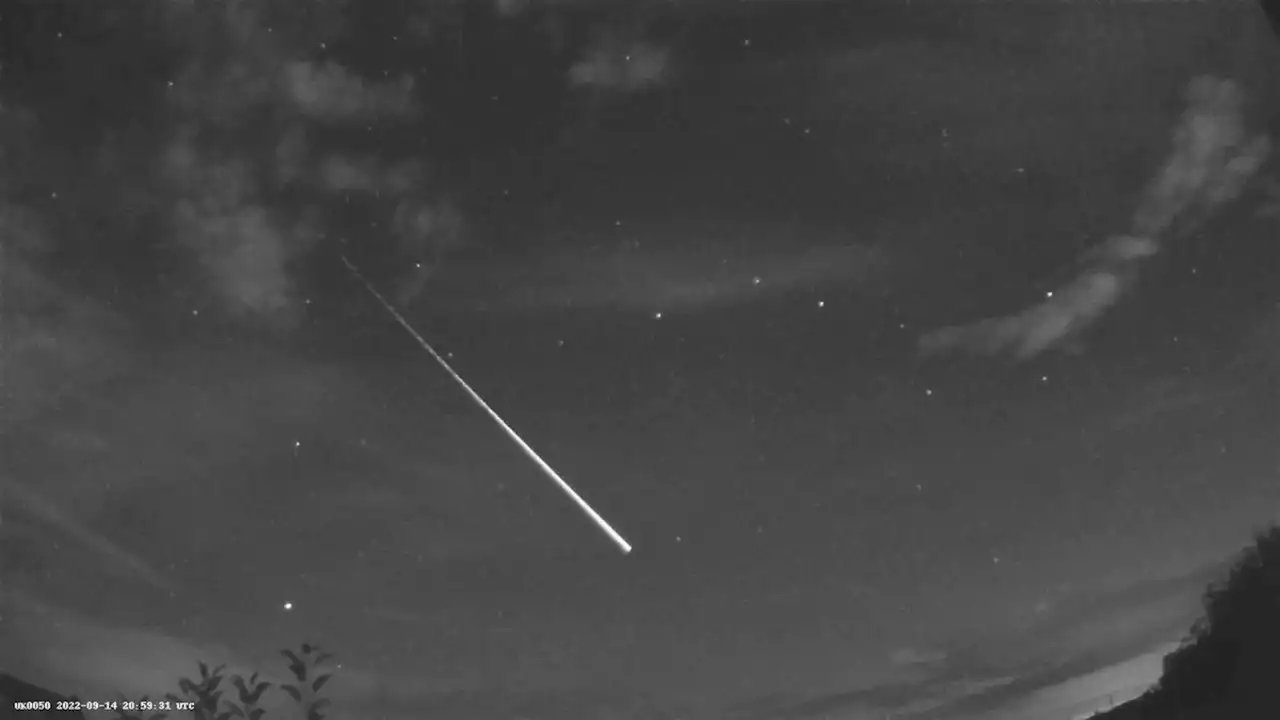 Scots stunned as huge fireball meteor shoots through sky - did you spot it?